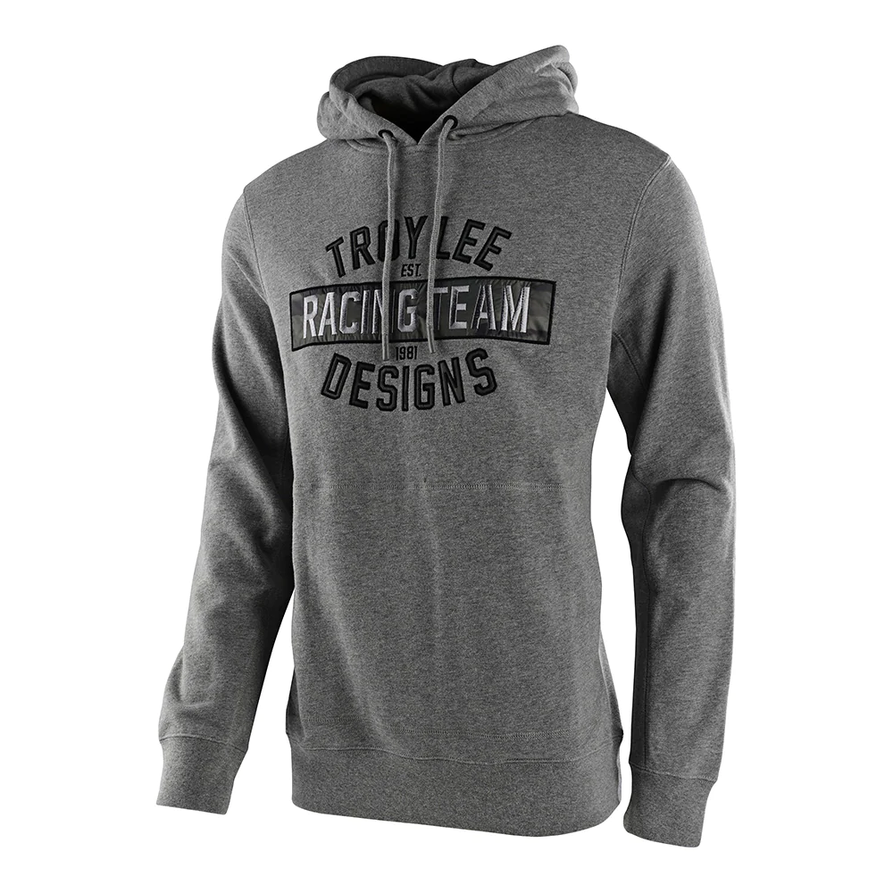 Sudadera Hoodie Troy Lee Designs Factory Heather Gray
